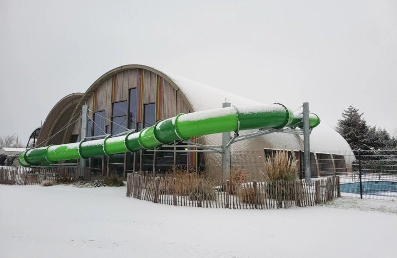 Vakantiepark koningshof hiver et neige au camping 3